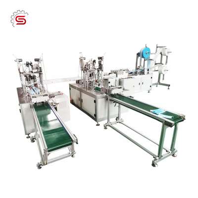 Disposable non woven machine make medical mask machinery