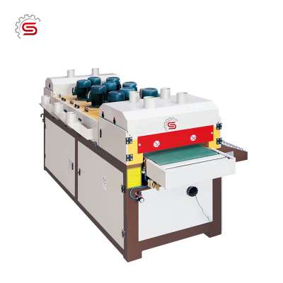 wood floor wire brushing machine drawing machine